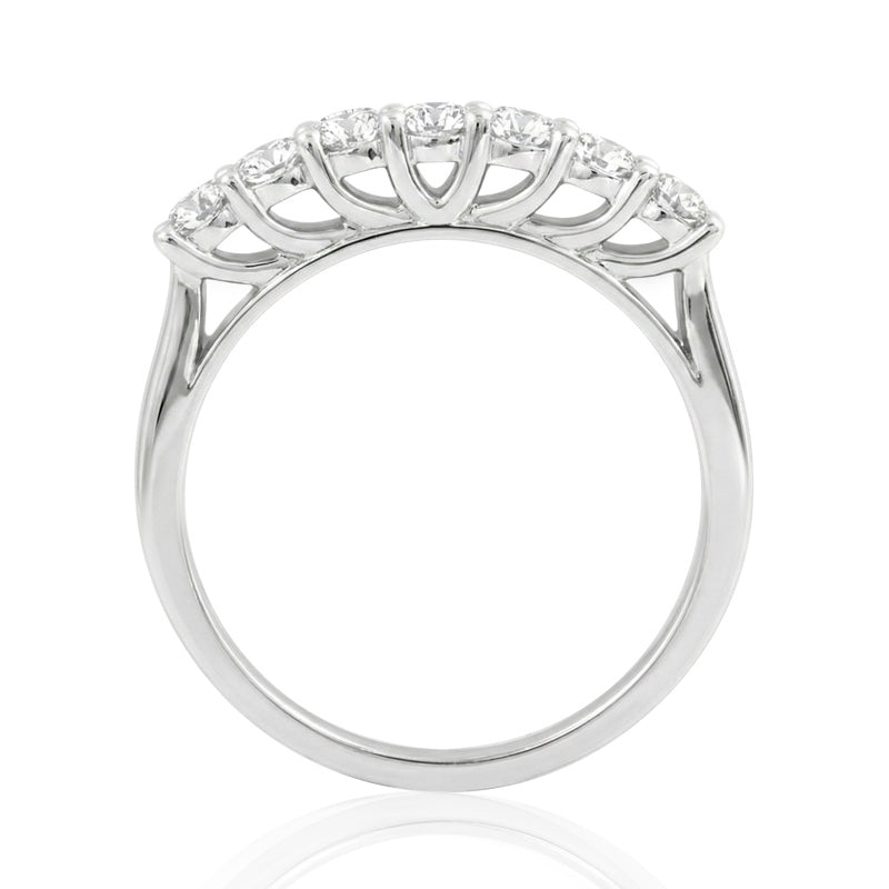 R-44356-AD-W  Diamond Seven Stone Ring 0.55ct