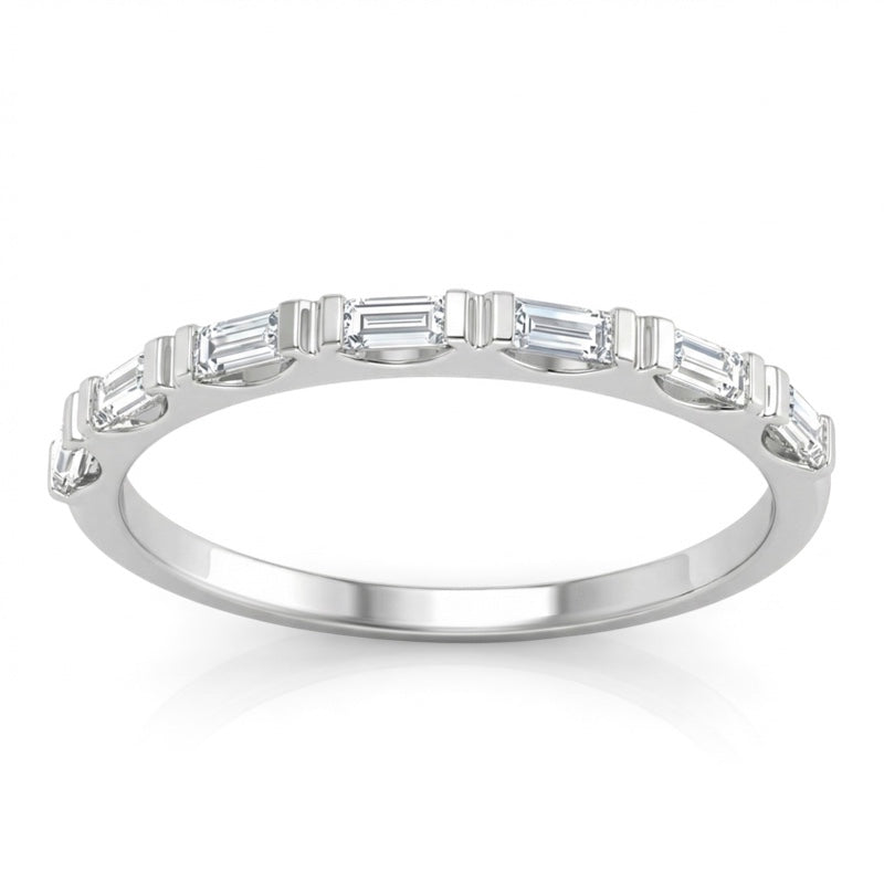 R-44646-AD-W  Diamond Half Eternity Ring 0.35ct