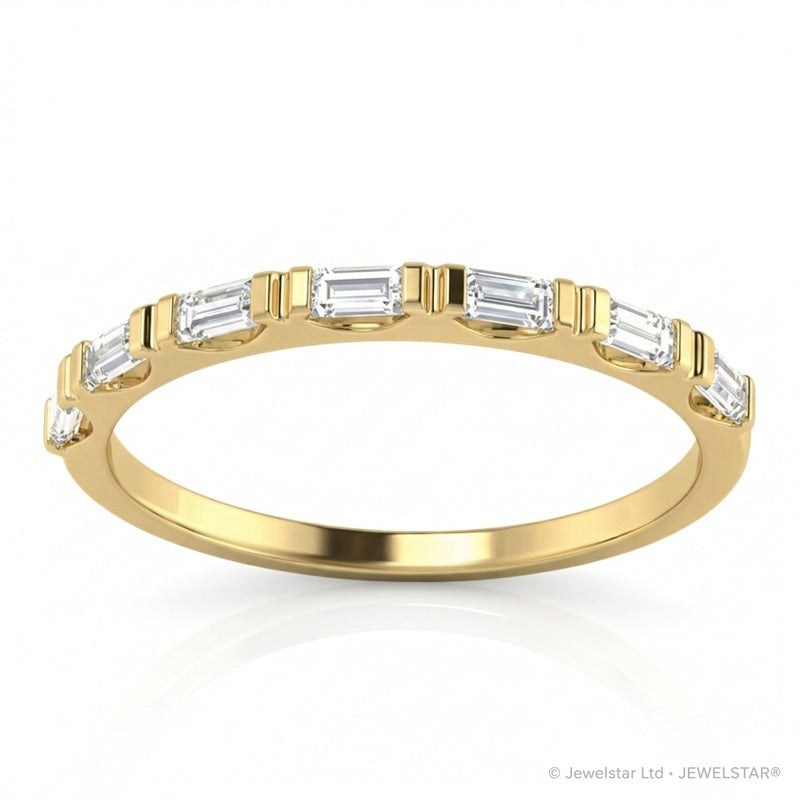 R-44646-AD-Y  Diamond Half Eternity Ring 0.35ct