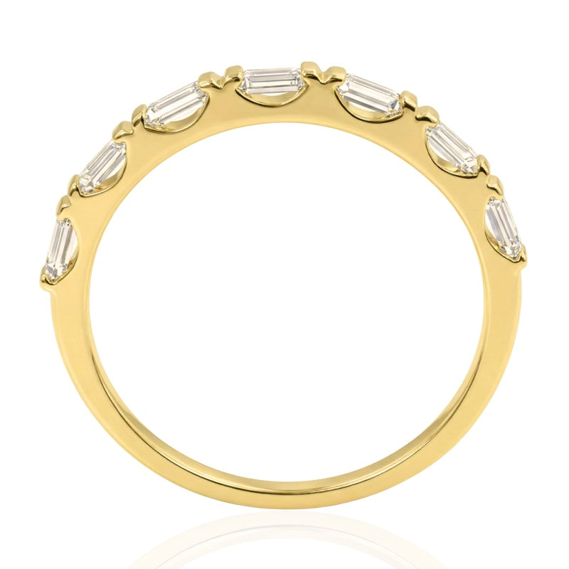 R-44646-AD-Y  Diamond Half Eternity Ring 0.35ct