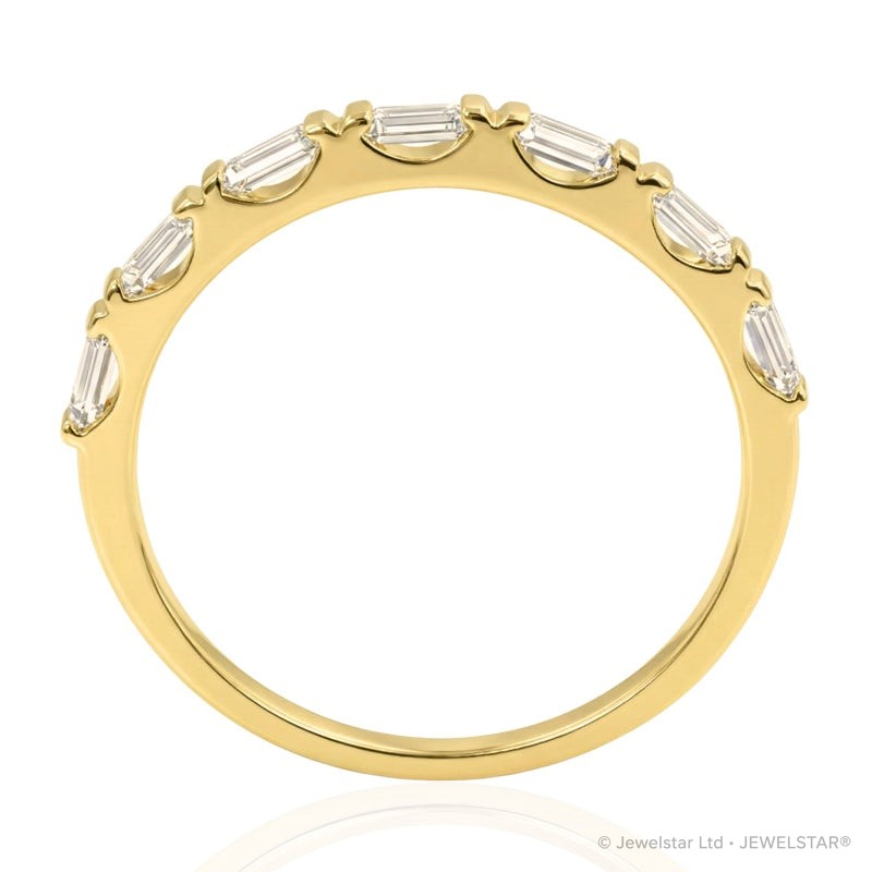 R-44646-AD-Y  Diamond Half Eternity Ring 0.35ct