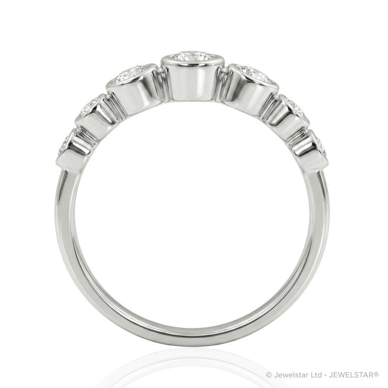 R-44656-AD-W  Diamond Seven Stone Ring 0.52ct