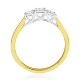 R-44856-AD-Y   0.25ct Diamond Three Stone Ring