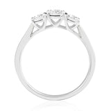 R-44859-AD-W   0.15ct Diamond Three Stone Ring