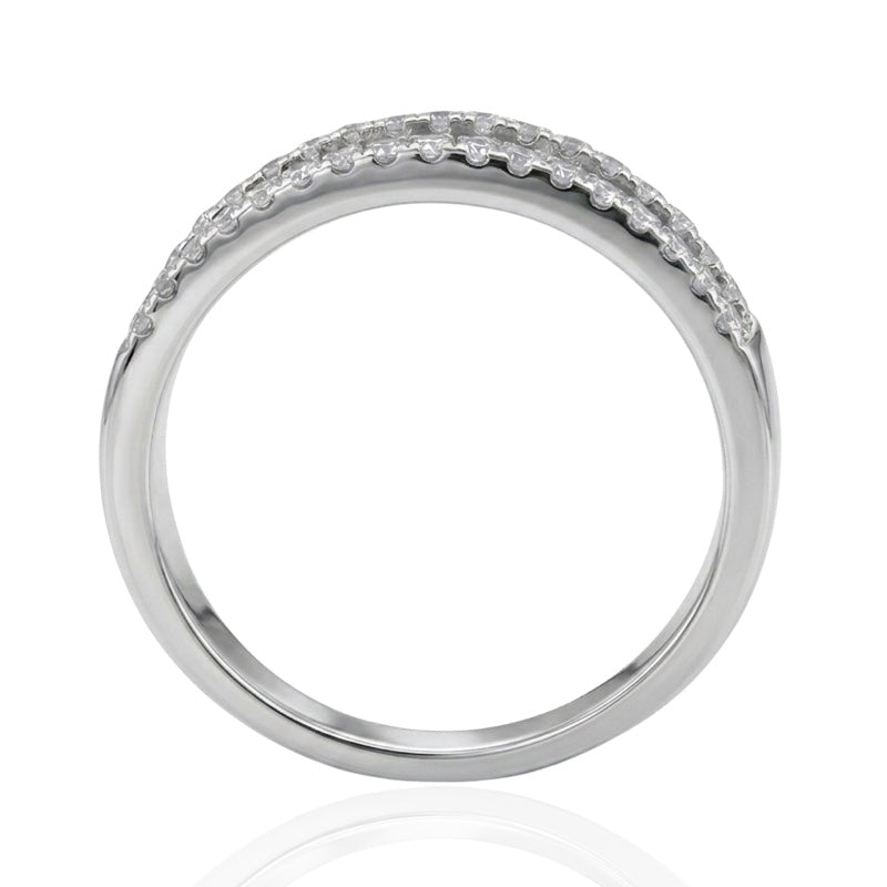 R-52502-CS-W  Diamond & Colour Sapphire Ring
