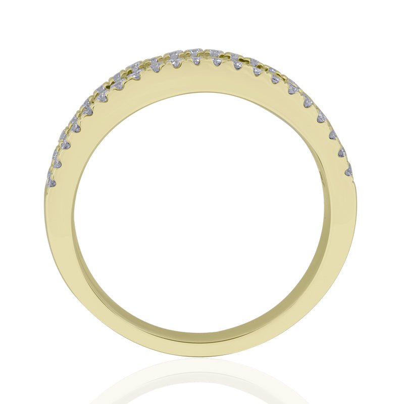 R-52503-CS-Y  Diamond & Colour Sapphire Ring