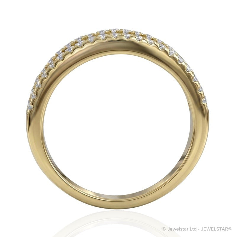 R-52503-CS-Y  Diamond & Colour Sapphire Ring