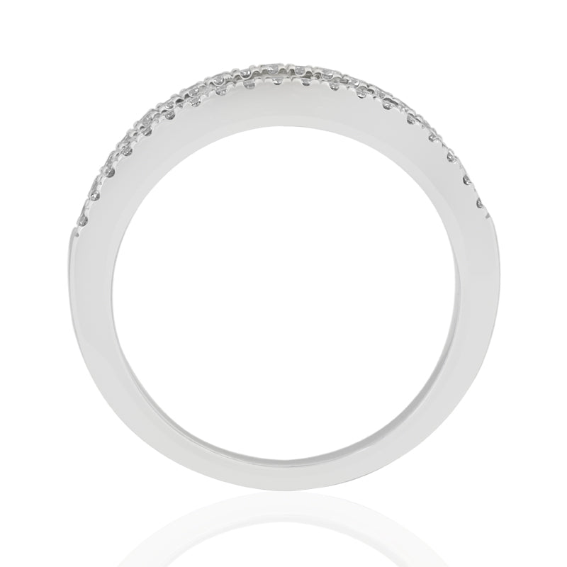 R-52508-CS-W  Diamond & Colour Sapphire Ring