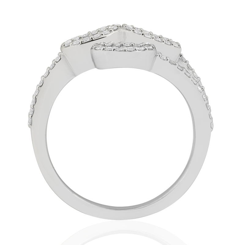 R-52511-CS-W  Diamond & Colour Sapphire Ring