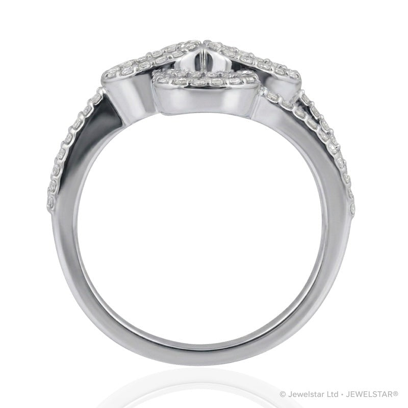 R-52511-CS-W  Diamond & Colour Sapphire Ring