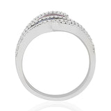 R-52512-CS-W  Diamond & Colour Sapphire Ring