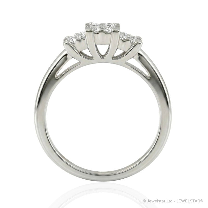 R-63040-AD-W  Diamond Dress Ring 0.45ct