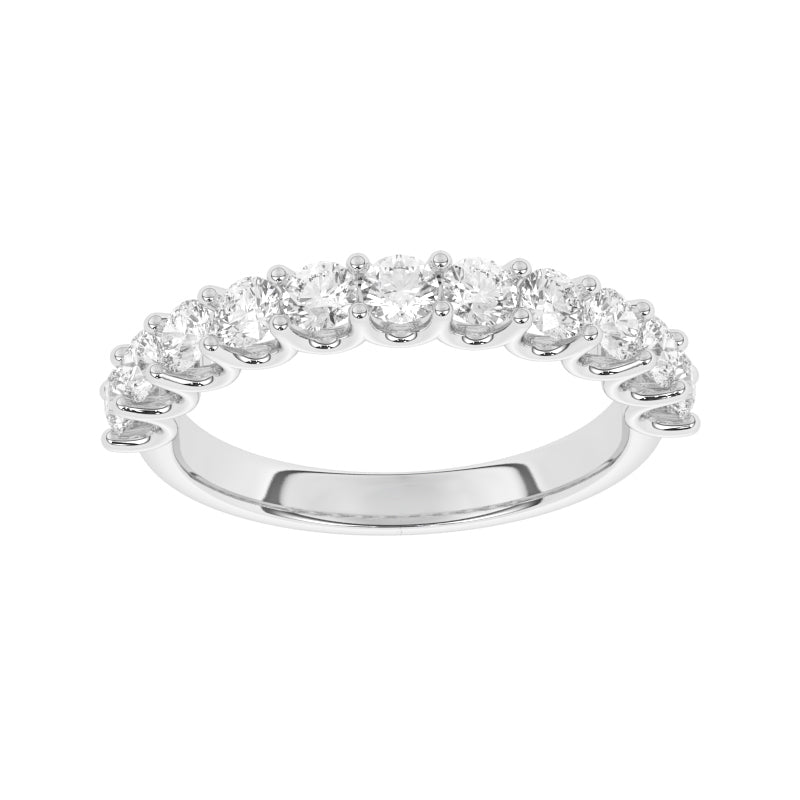 R-81220-AD-W  1.10ct Lab Diamond Eleven Stone Ring