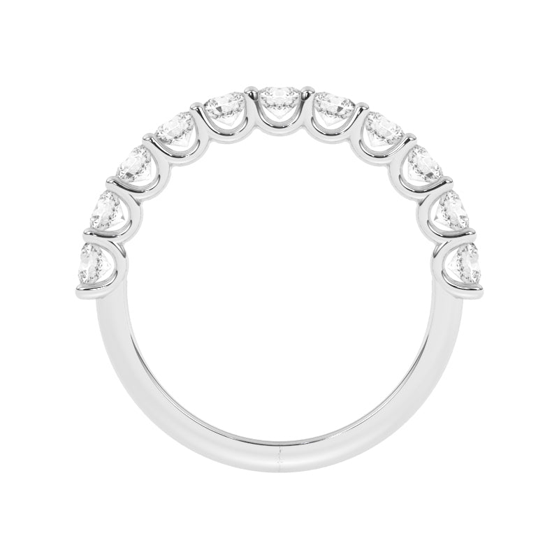 R-81220-AD-W  1.10ct Lab Diamond Eleven Stone Ring