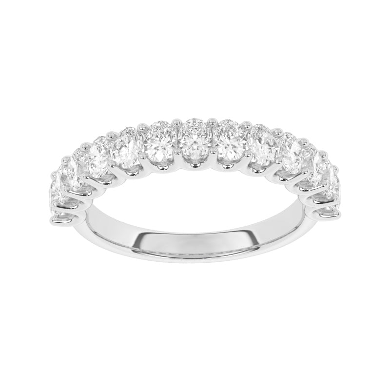 R-81320-AD-W  1.30ct Lab Diamond Thirteen Stone Ring