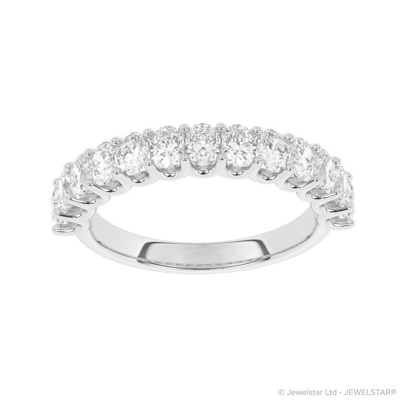 R-81320-AD-W  1.30ct Lab Diamond Thirteen Stone Ring
