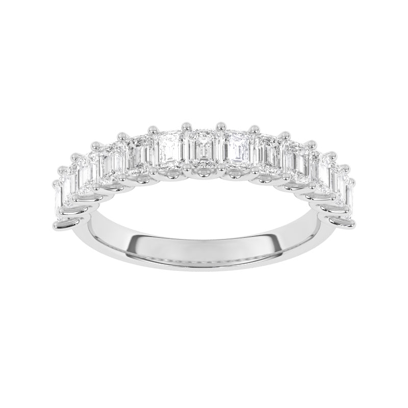R-81420-AD-W  1.30ct Lab Diamond Thirteen Stone Ring