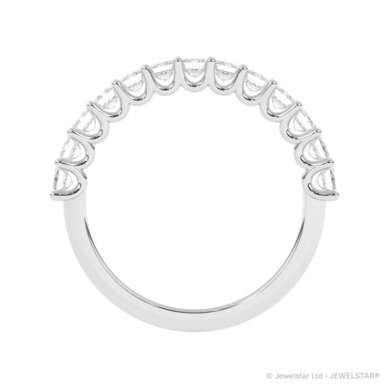 R-81420-AD-W  1.30ct Lab Diamond Thirteen Stone Ring