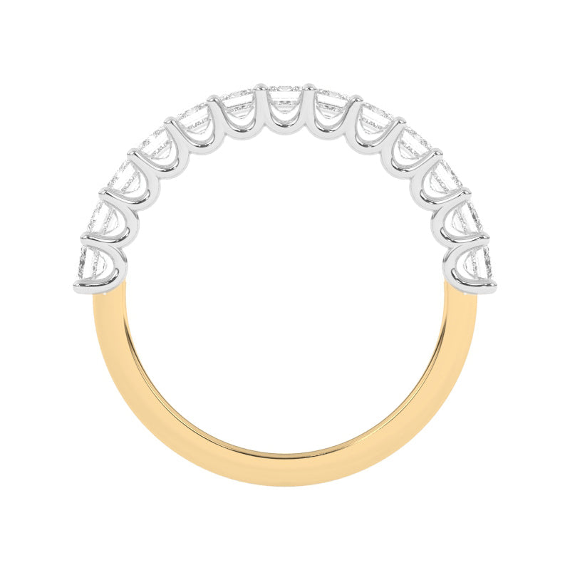 R-81420-AD-Y  1.30ct Lab Diamond Thirteen Stone Ring