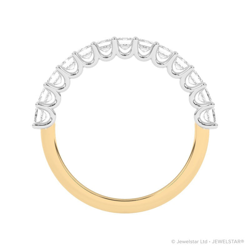 R-81420-AD-Y  1.30ct Lab Diamond Thirteen Stone Ring