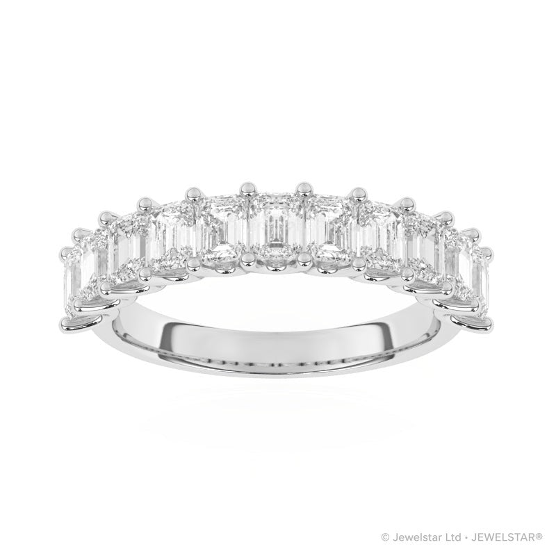 R-81440-AD-W  2.20ct Lab Diamond Eleven Stone Ring
