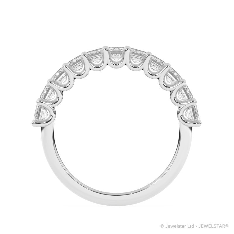 R-81440-AD-W  2.20ct Lab Diamond Eleven Stone Ring
