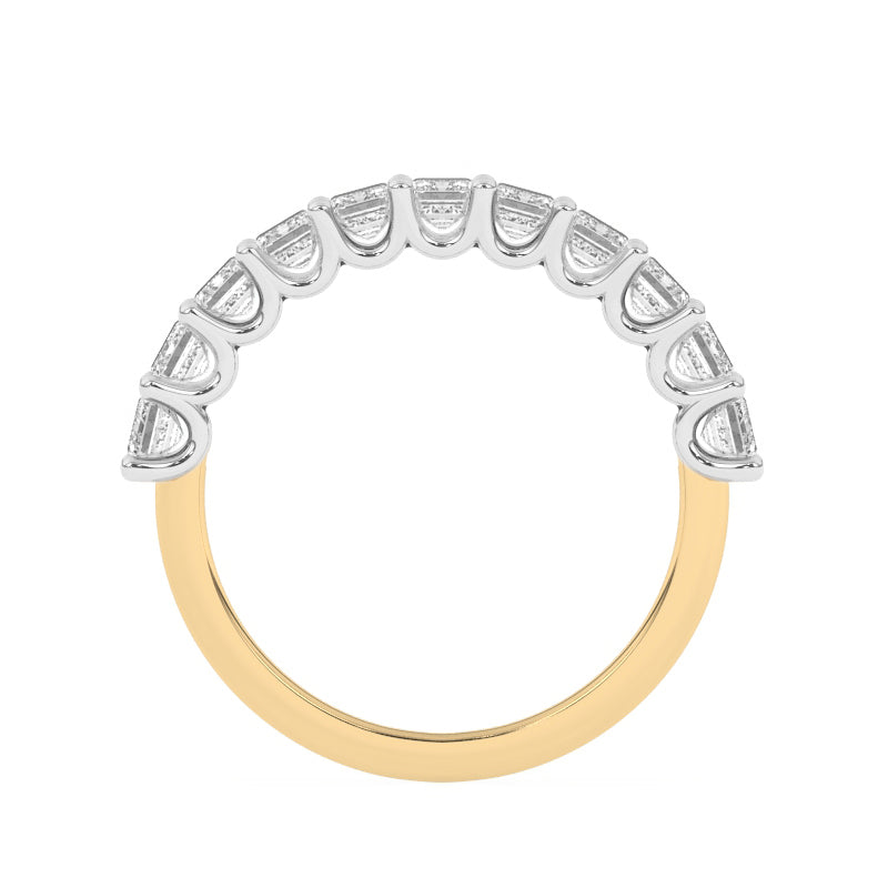 R-81440-AD-Y  2.20ct Lab Diamond Eleven Stone Ring