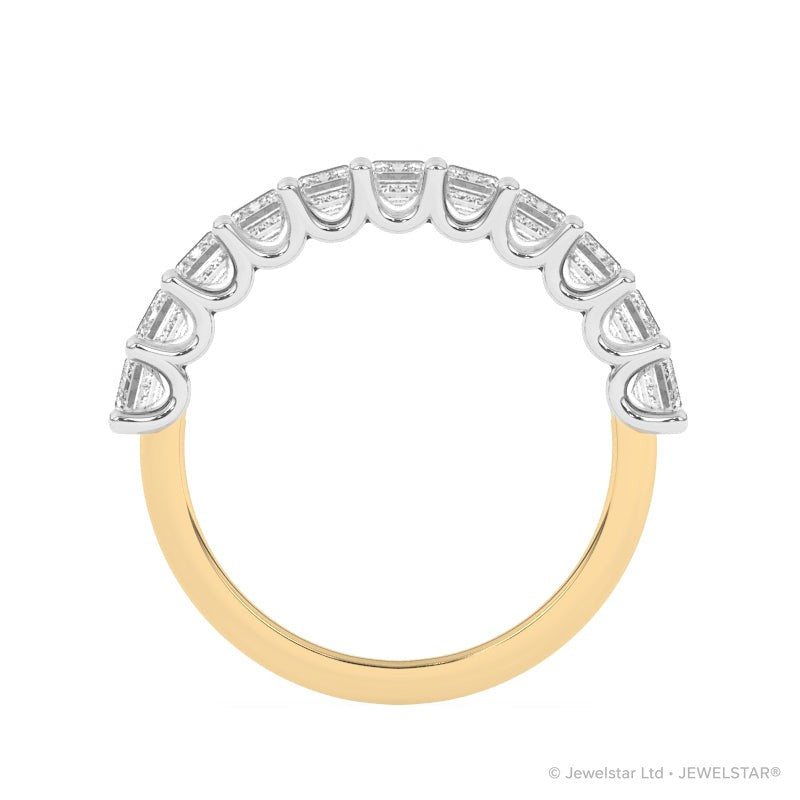 R-81440-AD-Y  2.20ct Lab Diamond Eleven Stone Ring