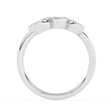 R-82346-EM-W   0.75ct Lab Diamond Six Stone Ring (EGL Report Included)