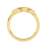 R-82346-EM-Y   0.75ct Lab Diamond Six Stone Ring (EGL Report Included)