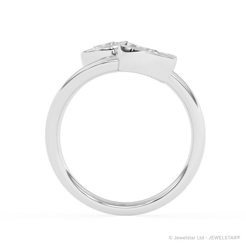 R-82347-AD-W   1.65ct Lab Diamond Three Stone Ring