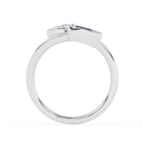 R-82347-SA-W   0.50ct Lab Diamond Three Stone Ring (EGL Report Included)