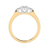 R-83100-AD-Y  1.10ct Lab Diamond Three Stone Ring (EGL Report Included)