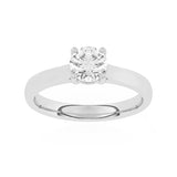 R-87100-AD-W  1.00ct D/VS2 Brilliant Cut Lab Diamond Solitaire Ring (IGI Report Included)