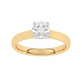 R-87100-AD-Y  1.00ct D/VS2 Brilliant Cut Lab Diamond Solitaire Ring (IGI Report Included)