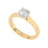 R-87100-AD-Y  1.00ct D/VS2 Brilliant Cut Lab Diamond Solitaire Ring (IGI Report Included)