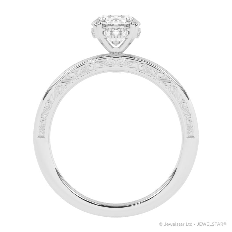 R-87181-AD-W  1.20ct D/VS Lab Diamond Solitaire Ring (IGI Report Included)