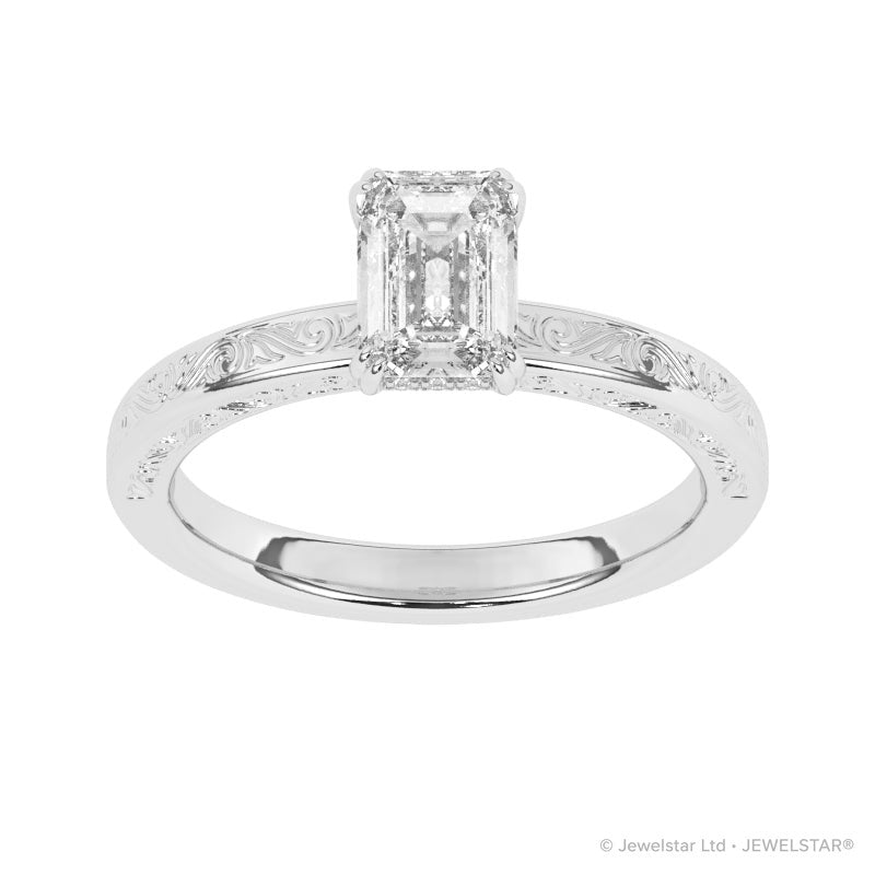 R-87182-AD-W  1.20ct D/VS Lab Diamond Solitaire Ring (IGI Report Included)