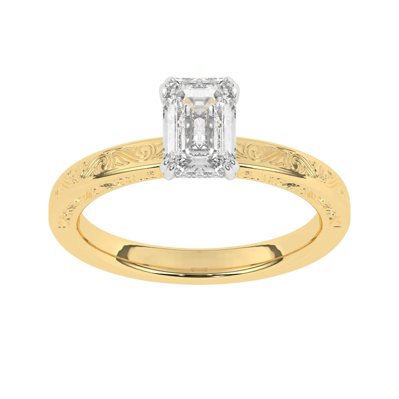 R-87182-AD-Y  1.20ct D/VS Lab Diamond Solitaire Ring (IGI Report Included)