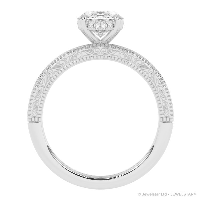 R-87183-AD-W  1.20ct D/VS Lab Diamond Solitaire Ring (IGI Report Included)