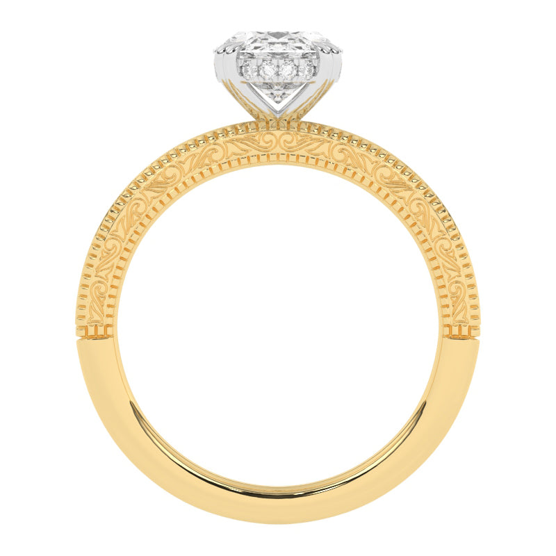 R-87183-AD-Y  1.20ct D/VS Lab Diamond Solitaire Ring (IGI Report Included)