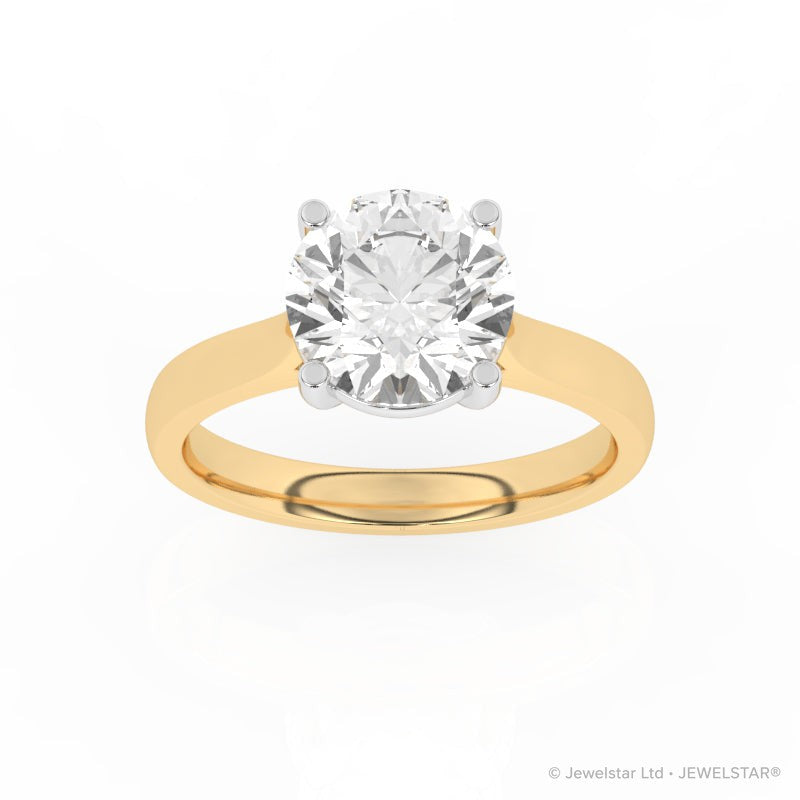 R-87200-AD-Y  2.00ct D/VS2 Brilliant Cut Lab Diamond Solitaire Ring (IGI Report Included)