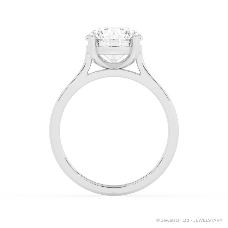 R-87300-AD-W  3.00ct D/VS2 Brilliant Cut Lab Diamond Solitaire Ring (IGI Report Included)