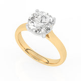 R-87300-AD-Y  3.00ct D/VS2 Brilliant Cut Lab Diamond Solitaire Ring (IGI Report Included)