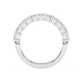R-88520-AD-W  2.00ct Lab Diamond Eleven Stone Half Eternity Ring (EGL Report Included)