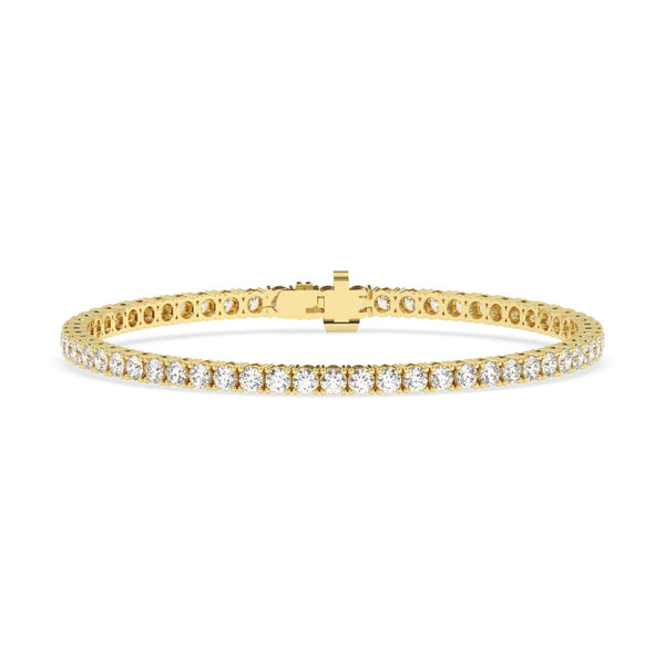 B-82500-AD-Y  5.00ct F/VS Lab Diamond Tennis Bracelet (EGL Report Included)