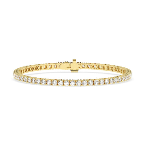 B-82500-AD-Y  5.00ct F/VS Lab Diamond Tennis Bracelet (EGL Report Included)