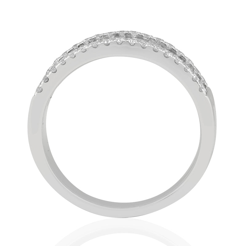 R-52502-CS-W  Diamond & Colour Sapphire Ring