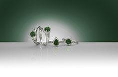Diamond & Emerald Jewellery
